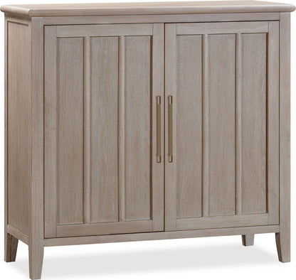 Modus Furniture - Camden Two Door Two Drawer Bar Cabinet with Stemware Rack and Wine Rack in Chai - QATK79 view 1