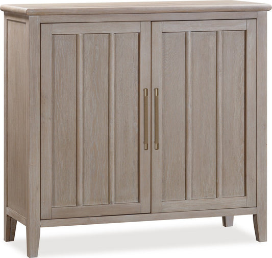 Modus Furniture - Camden Two Door Two Drawer Bar Cabinet with Stemware Rack and Wine Rack in Chai - QATK79 view 1