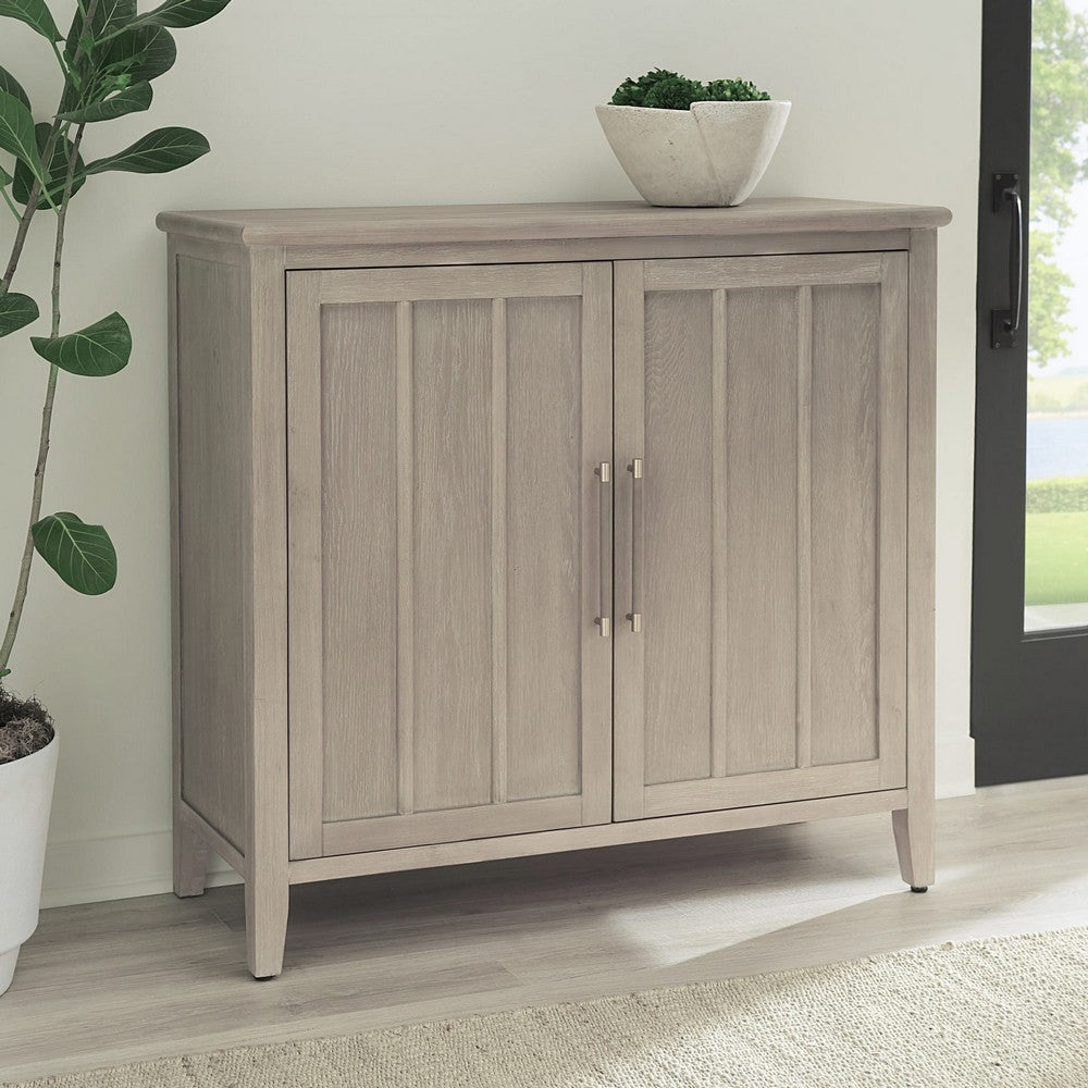 Modus Furniture - Camden Two Door Two Drawer Bar Cabinet with Stemware Rack and Wine Rack in Chai - QATK79 view 5
