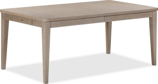 Modus Furniture - Camden Two Drawer Extendable Dining Table in Chai - QATK60 view 1