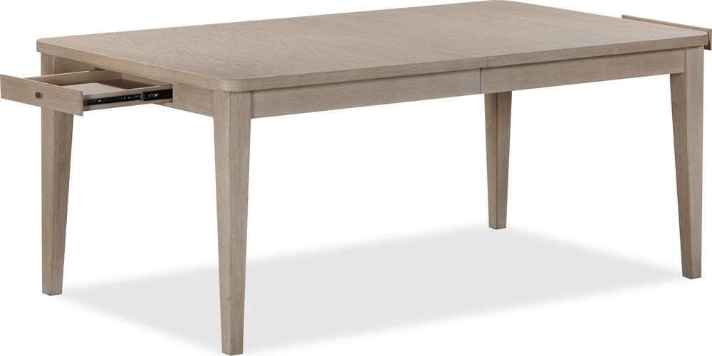 Modus Furniture - Camden Two Drawer Extendable Dining Table in Chai - QATK60 view 5