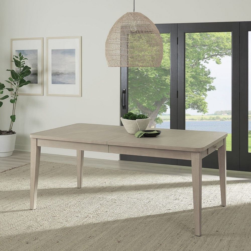 Modus Furniture - Camden Two Drawer Extendable Dining Table in Chai - QATK60 view 7