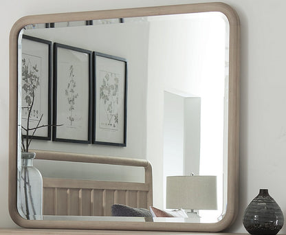 Modus Furniture - Camden Wall or Dresser Mirror in Chai - QATK83 view 3