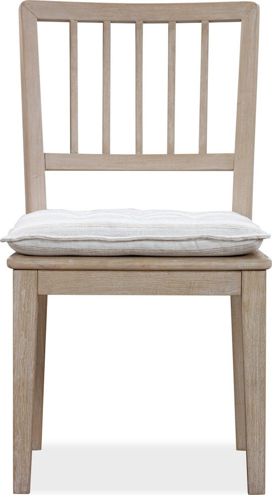 Modus Furniture - Camden Wood Dining Chair with Detachable Cushion in Chai and Oat - QATK63_1 view 2