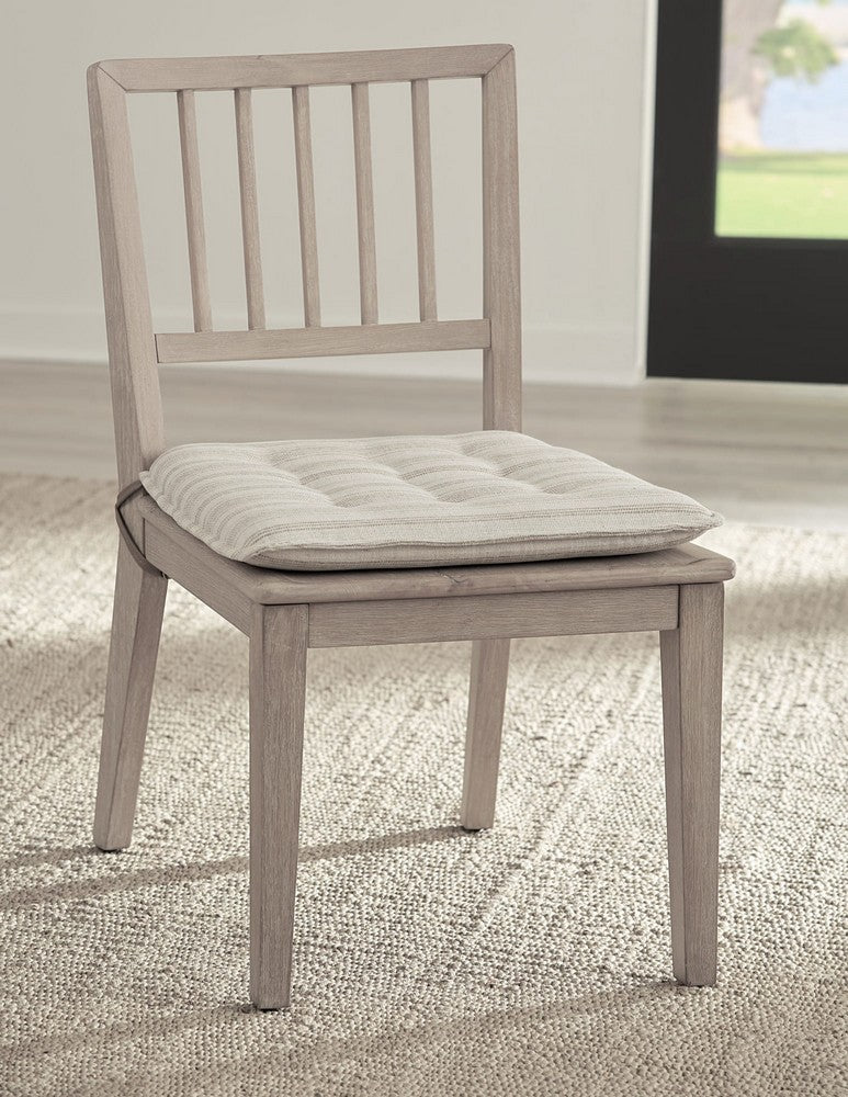 Modus Furniture - Camden Wood Dining Chair with Detachable Cushion in Chai and Oat - QATK63_1 view 6