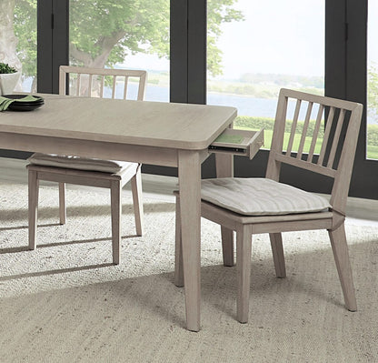 Modus Furniture - Camden Wood Dining Chair with Detachable Cushion in Chai and Oat Set of 2 - QATK63_2 view 5