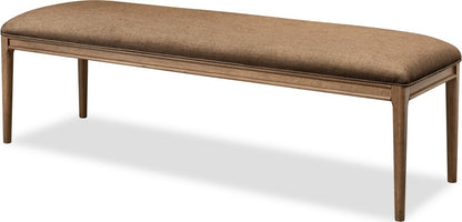 Modus Furniture - Carlisle Uph Bnch - W Bd/Tf Cr - WA2B65B view 1