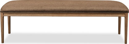 Modus Furniture - Carlisle Uph Bnch - W Bd/Tf Cr - WA2B65B view 2