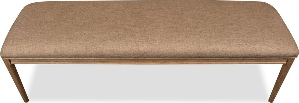 Modus Furniture - Carlisle Uph Bnch - W Bd/Tf Cr - WA2B65B view 3