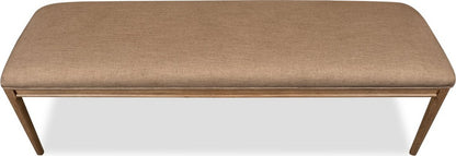 Modus Furniture - Carlisle Uph Bnch - W Bd/Tf Cr - WA2B65B view 3