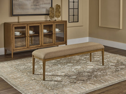 Modus Furniture - Carlisle Uph Bnch - W Bd/Tf Cr - WA2B65B view 7