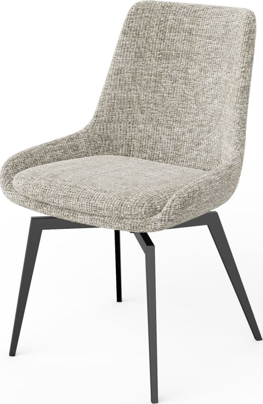 Modus Furniture - CEO 180 Degree Return Swivel Upholstered Dining Chair in Beige Set of 2 - TGXB64C_2 view 1