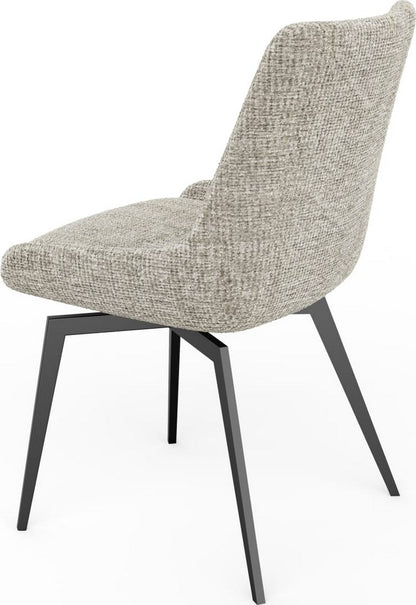 Modus Furniture - CEO 180 Degree Return Swivel Upholstered Dining Chair in Beige Set of 2 - TGXB64C_2 view 4
