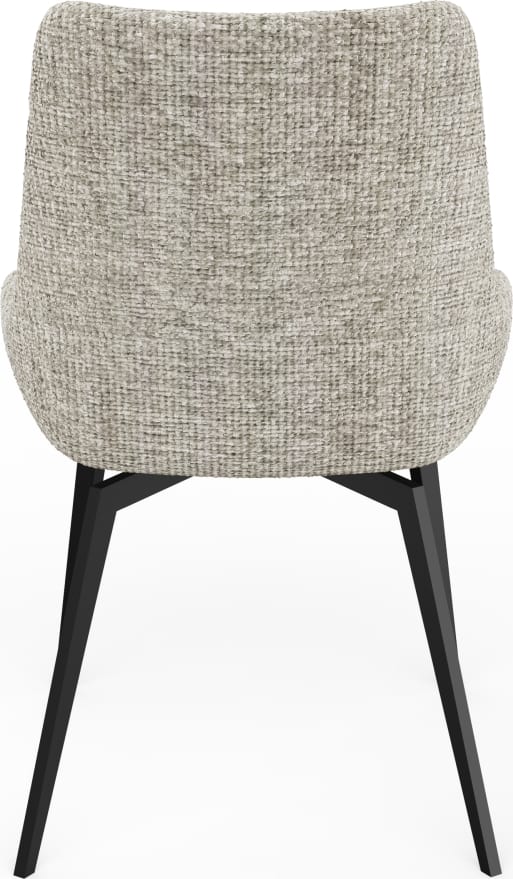 Modus Furniture - CEO 180 Degree Return Swivel Upholstered Dining Chair in Beige - TGXB64C_1 view 5