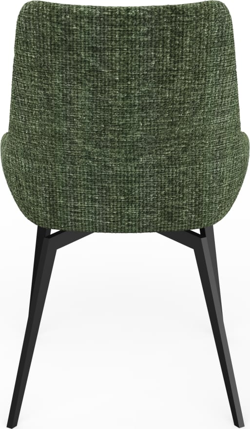 Modus Furniture - CEO 180 Degree Return Swivel Upholstered Dining Chair in Olive - TGXB64D_1 view 5