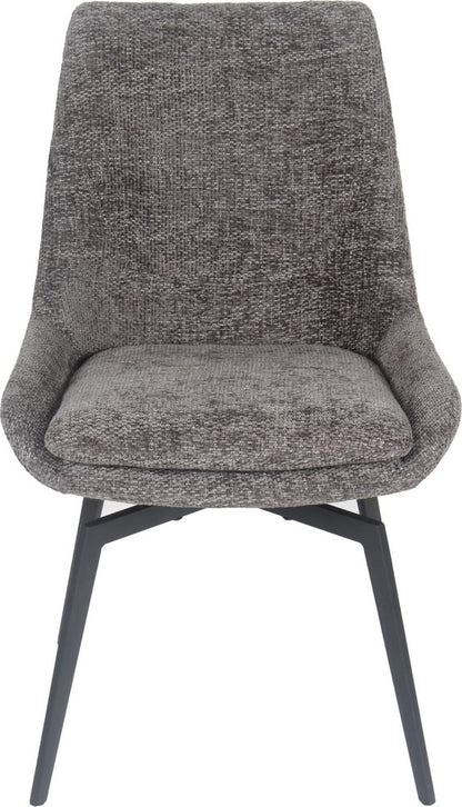 Modus Furniture - CEO 180 Degree Return Swivel Upholstered Dining Chair in Oyster Set of 2 - TGXB64_2 view 2