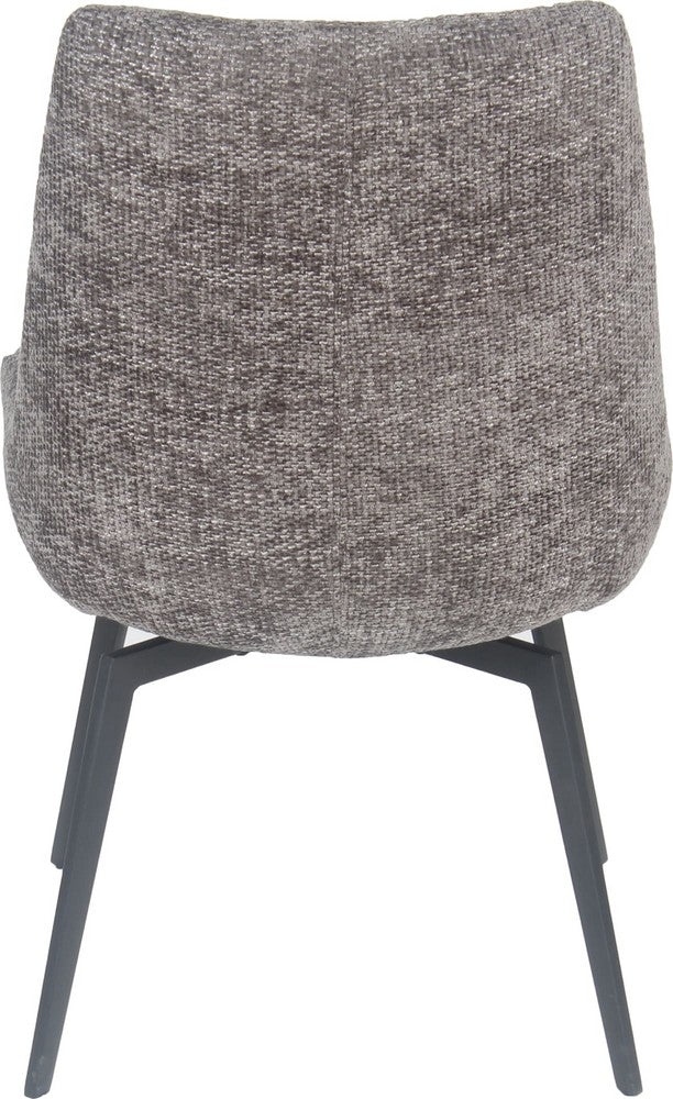 Modus Furniture - CEO 180 Degree Return Swivel Upholstered Dining Chair in Oyster Set of 2 - TGXB64_2 view 5