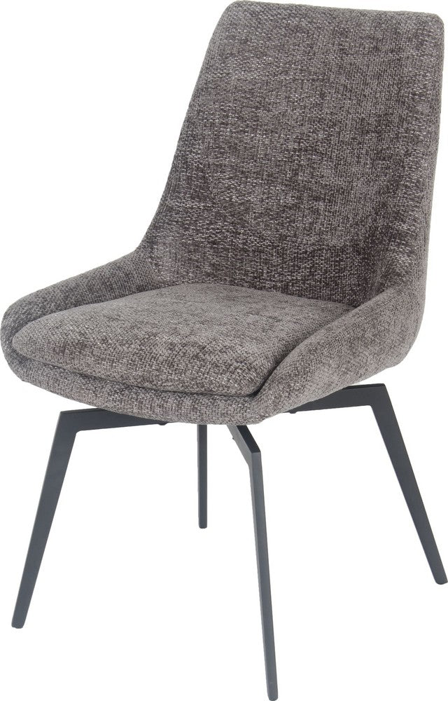 Modus Furniture - CEO 180 Degree Return Swivel Upholstered Dining Chair in Oyster - TGXB64_1 view 1