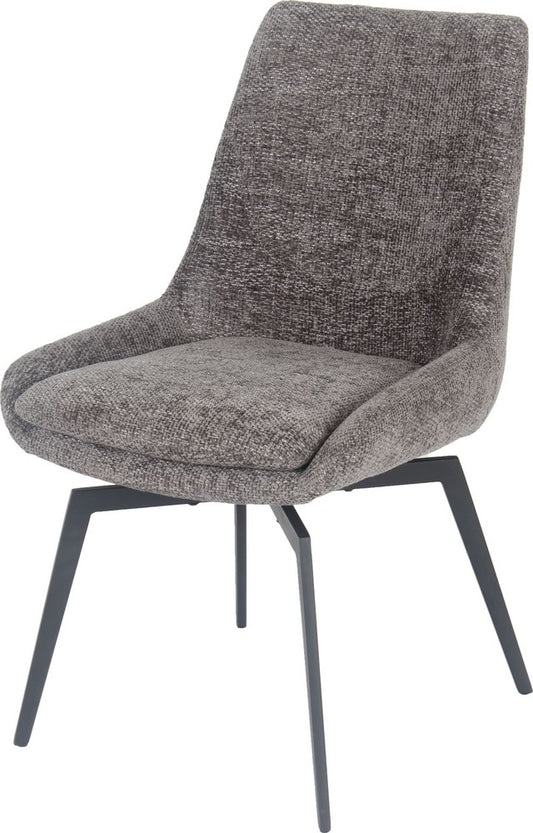 Modus Furniture - CEO 180 Degree Return Swivel Upholstered Dining Chair in Oyster - TGXB64_1 view 1
