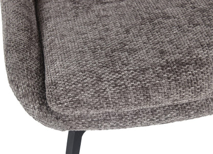 Modus Furniture - CEO 180 Degree Return Swivel Upholstered Dining Chair in Oyster - TGXB64_1 view 6