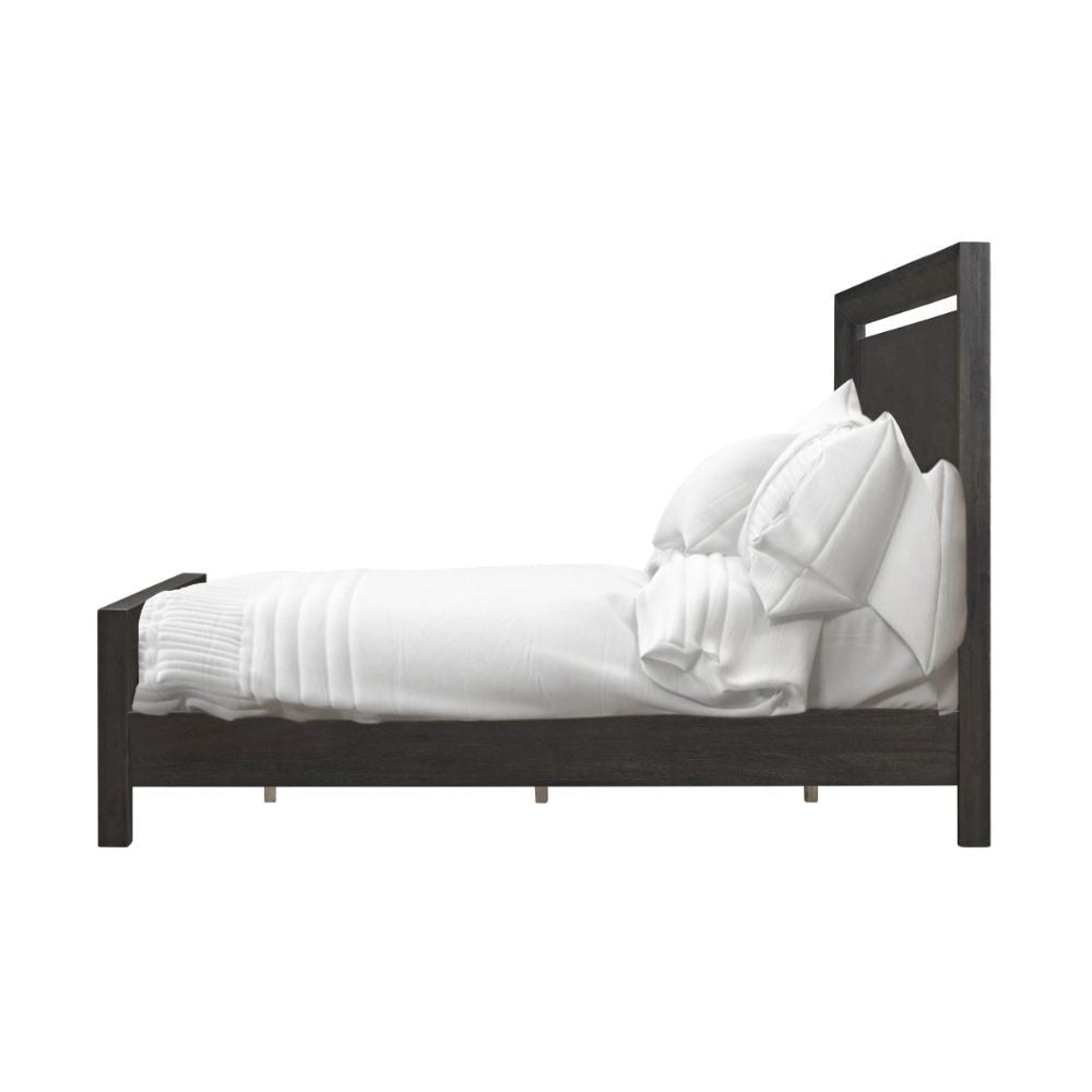 Modus Furniture - Chloe Queen-Size Solid Wood Bed in Basalt Grey - 3JU5H5_CLOSEOUT veiw 5