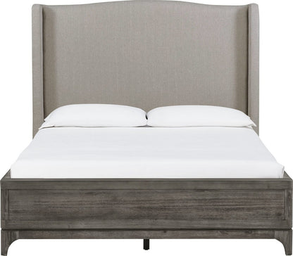 Modus Furniture - Cicero California King-size Wingback Upholstered Bed in Slate Grey - 2KS3A6 view 2