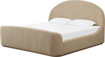 Modus Furniture - Colton Uph KG Bed - Sourdough - WR2UH7 view 1