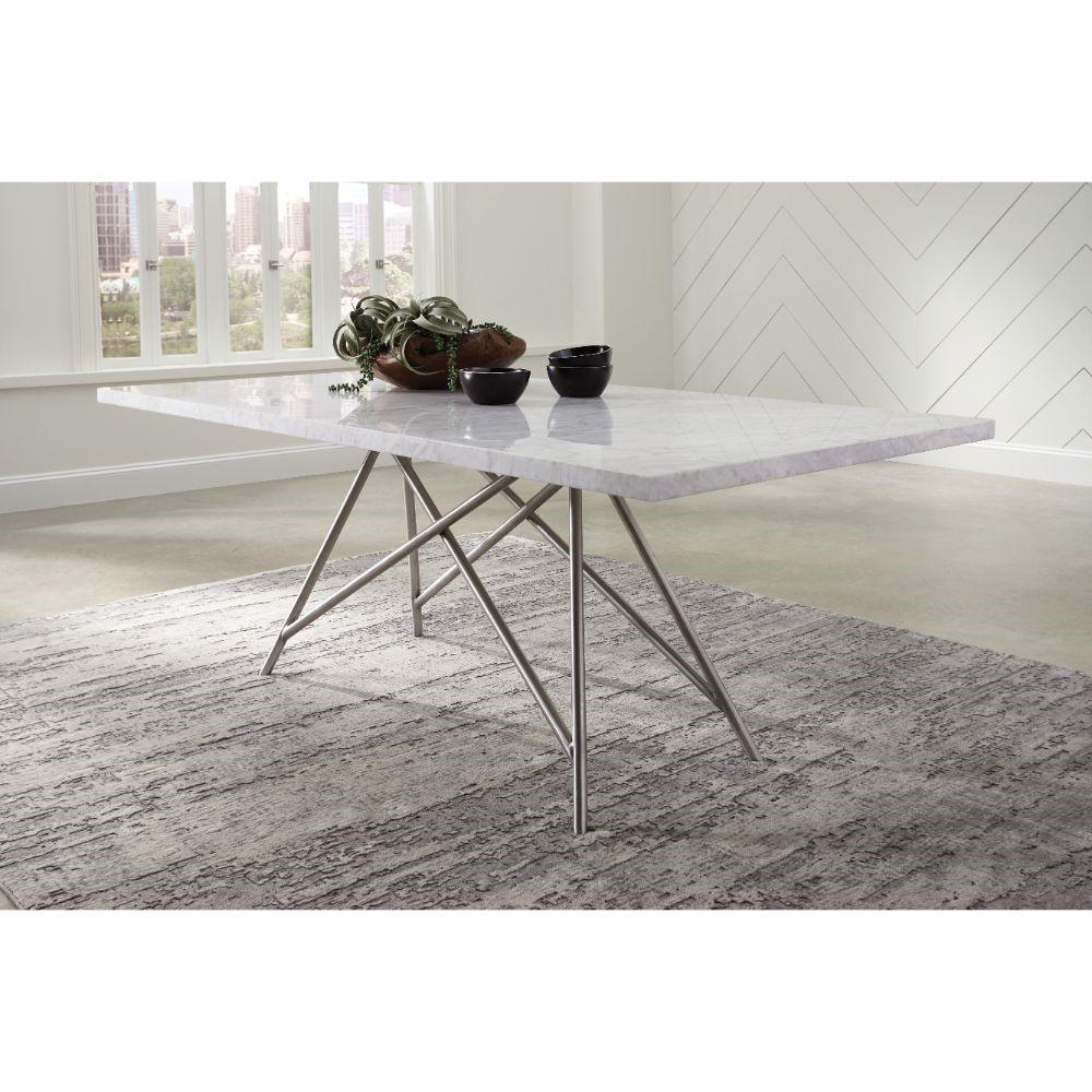 Modus Furniture - Coral Marble Rectangular Dining Table - 3N2560 veiw 6
