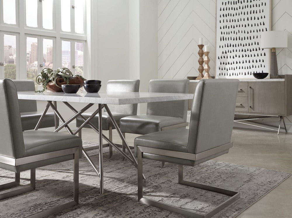 Modus Furniture - Coral Synthetic Leather Upholstered Dining Chair Set of 2 - 3N2563_2 view 6