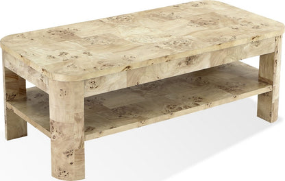 Modus Furniture - Cosmo Mappa Burl Coffee Table in Amber Kiss - SJWD21 view 1