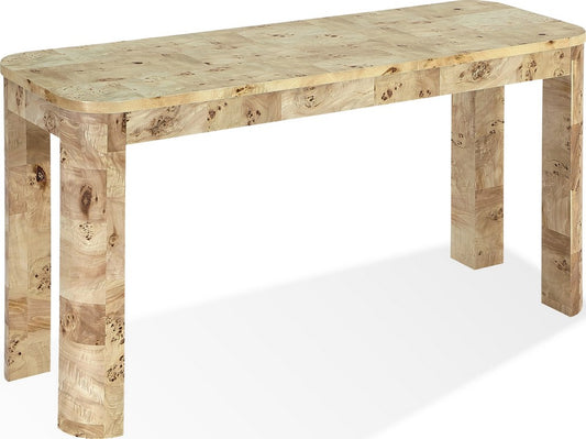 Modus Furniture - Cosmo Mappa Burl Console Table in Amber Kiss - SJWD23 view 1