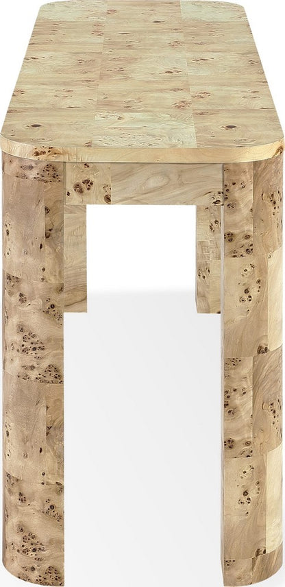 Modus Furniture - Cosmo Mappa Burl Console Table in Amber Kiss - SJWD23 view 3