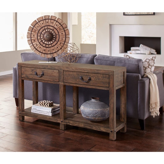 Modus Furniture - Craster Reclaimed Wood Console Table in Smoky Taupe - 8S3923 view 1