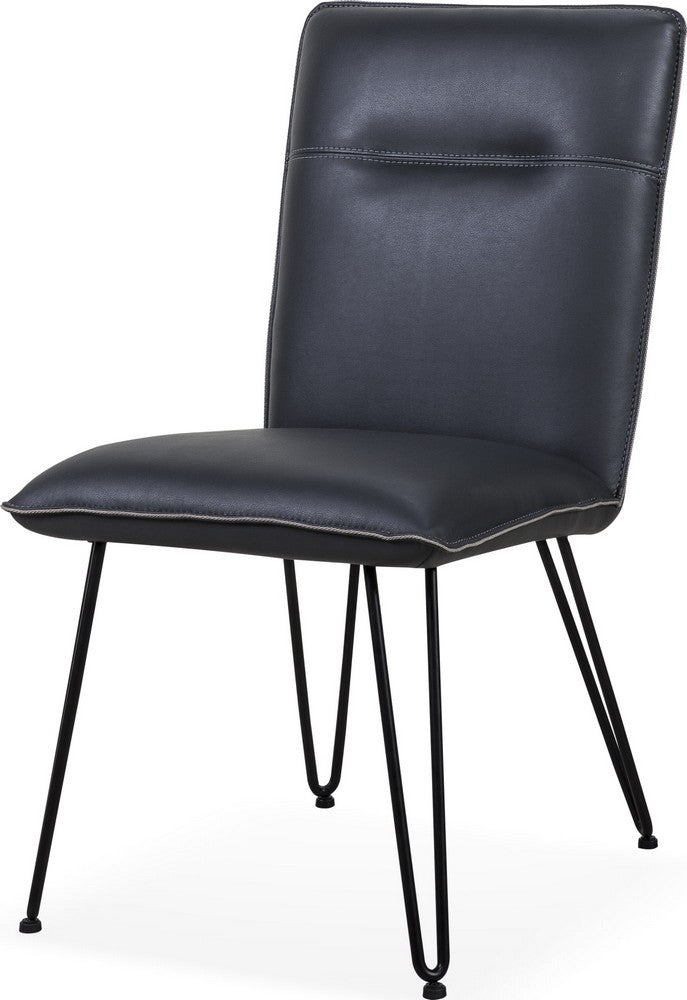 Modus Furniture - Demi Hairpin Leg Modern Dining Chair in Cobalt - 9LE866D_1 view 1
