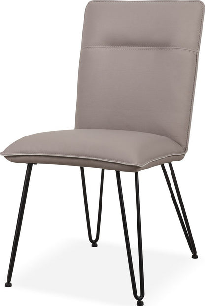 Modus Furniture - Demi Hairpin Leg Modern Dining Chair in Taupe Set of 2 - 9LE266D_2 view 1