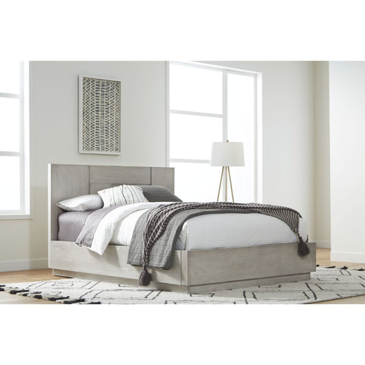 Modus Furniture - Destination California King-Size Panel Bed in Cotton Grey - DEZ7H6 veiw 2