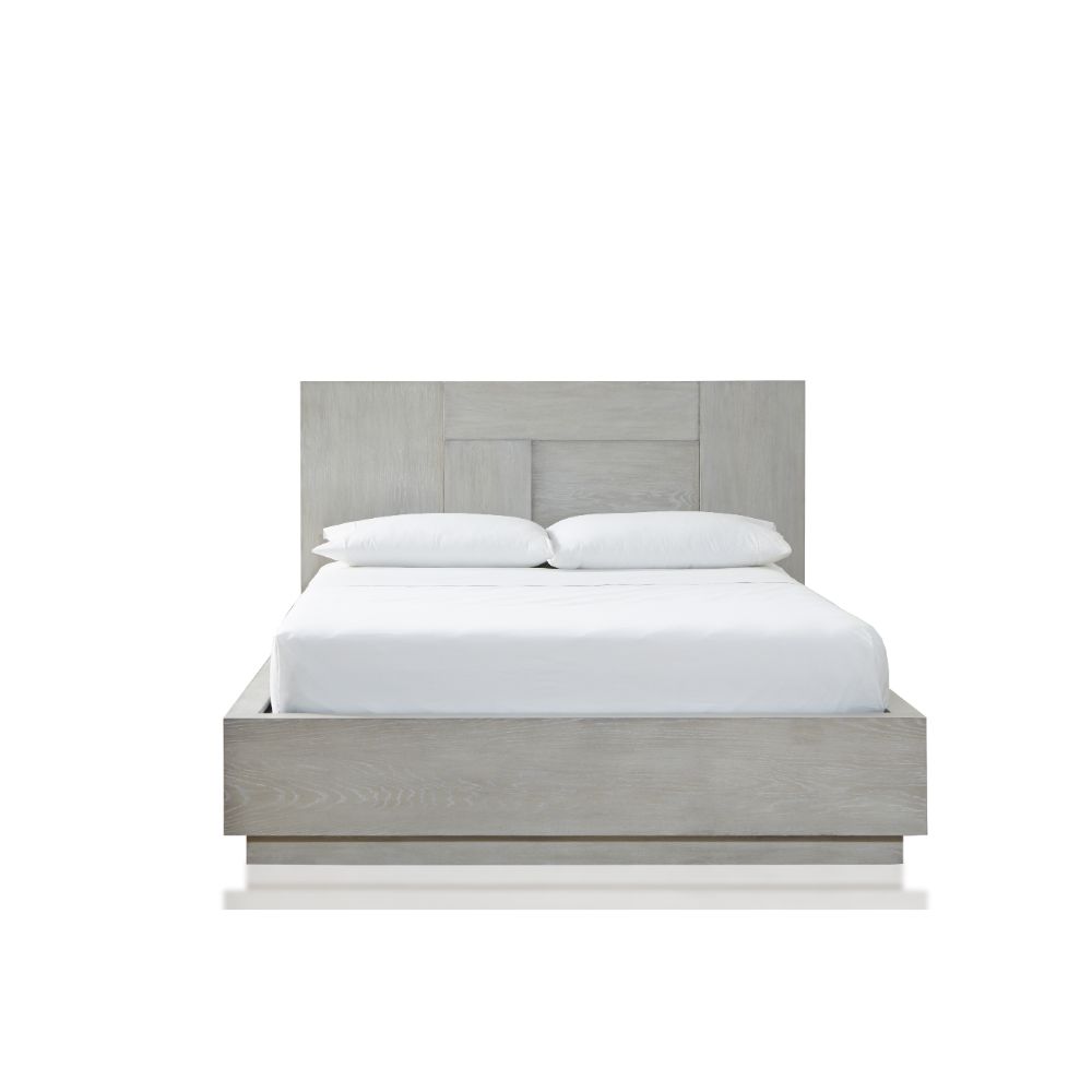 Modus Furniture - Destination California King-Size Panel Bed in Cotton Grey - DEZ7H6 veiw 3