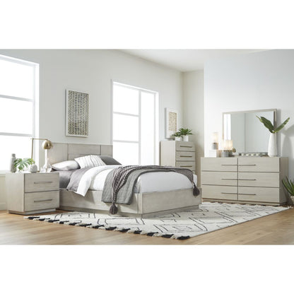 Modus Furniture - Destination Six Drawer Dresser in Cotton Grey - DEZ782A veiw 3