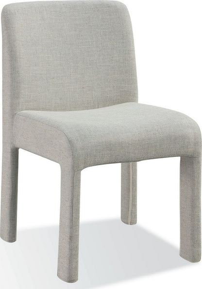 Modus Furniture - Devon Fully Upholstered Dining Chair in Turtle Dove Linen - PWNC63C_1 view 1