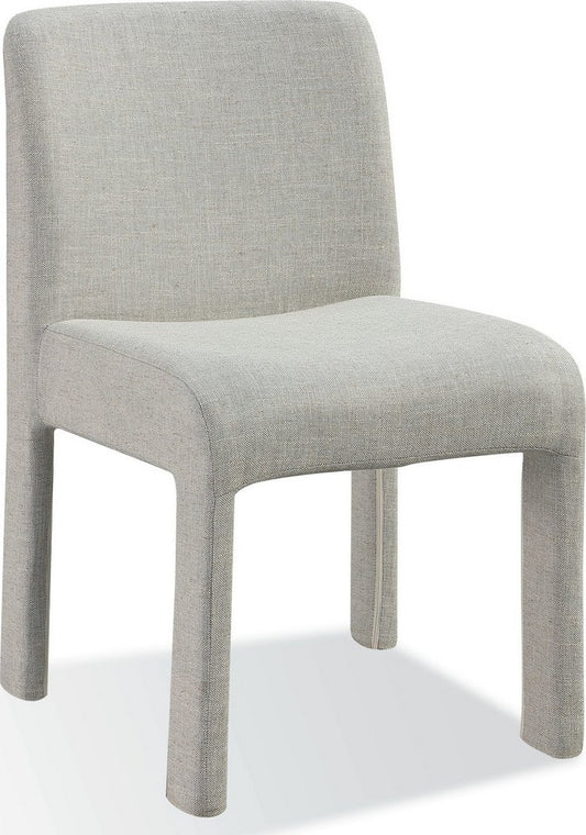 Modus Furniture - Devon Fully Upholstered Dining Chair in Turtle Dove Linen - PWNC63C_1 view 1