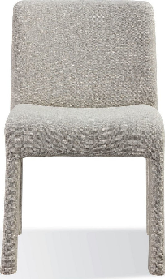 Modus Furniture - Devon Fully Upholstered Dining Chair in Turtle Dove Linen Set of 2 - PWNC63C_2 view 2