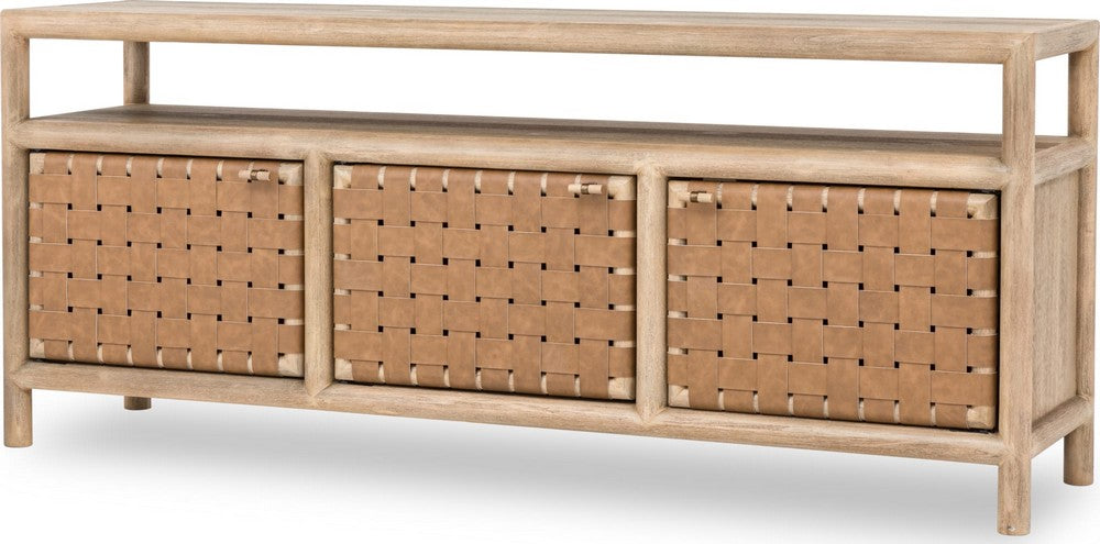 Modus Furniture - Dorsey 72W Wvn Ent Cnsl - Grnl - NSPV2672 view 1