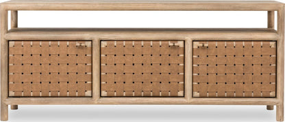Modus Furniture - Dorsey 72W Wvn Ent Cnsl - Grnl - NSPV2672 view 2