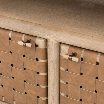 Modus Furniture - Dorsey 72W Wvn Ent Cnsl - Grnl - NSPV2672 view 6