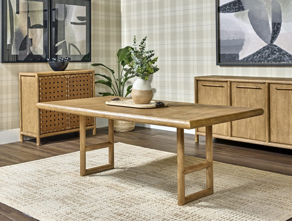 Modus Furniture - Dorsey 80/98 Ext Dn Tbl - Grnl - NSPV60 view 9