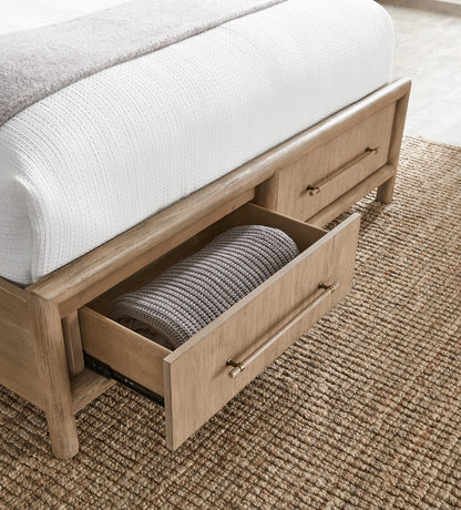 Modus Furniture - Dorsey California King-size Two Drawer Storage Bed in Granola - NSPVJ6 view 7
