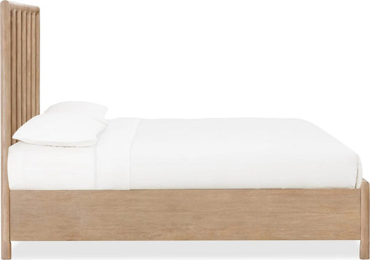 Modus Furniture - Dorsey California King-size Wooden Panel Bed in Granola - NSPVH6 view 2