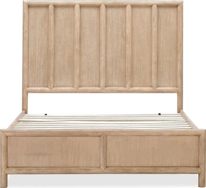 Modus Furniture - Dorsey California King-size Wooden Panel Bed in Granola - NSPVH6 view 4