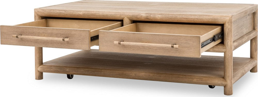 Modus Furniture - Dorsey Coffee Table - Granola - NSPV21 view 3