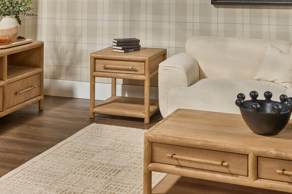 Modus Furniture - Dorsey End Table - Granola - NSPV22 view 6